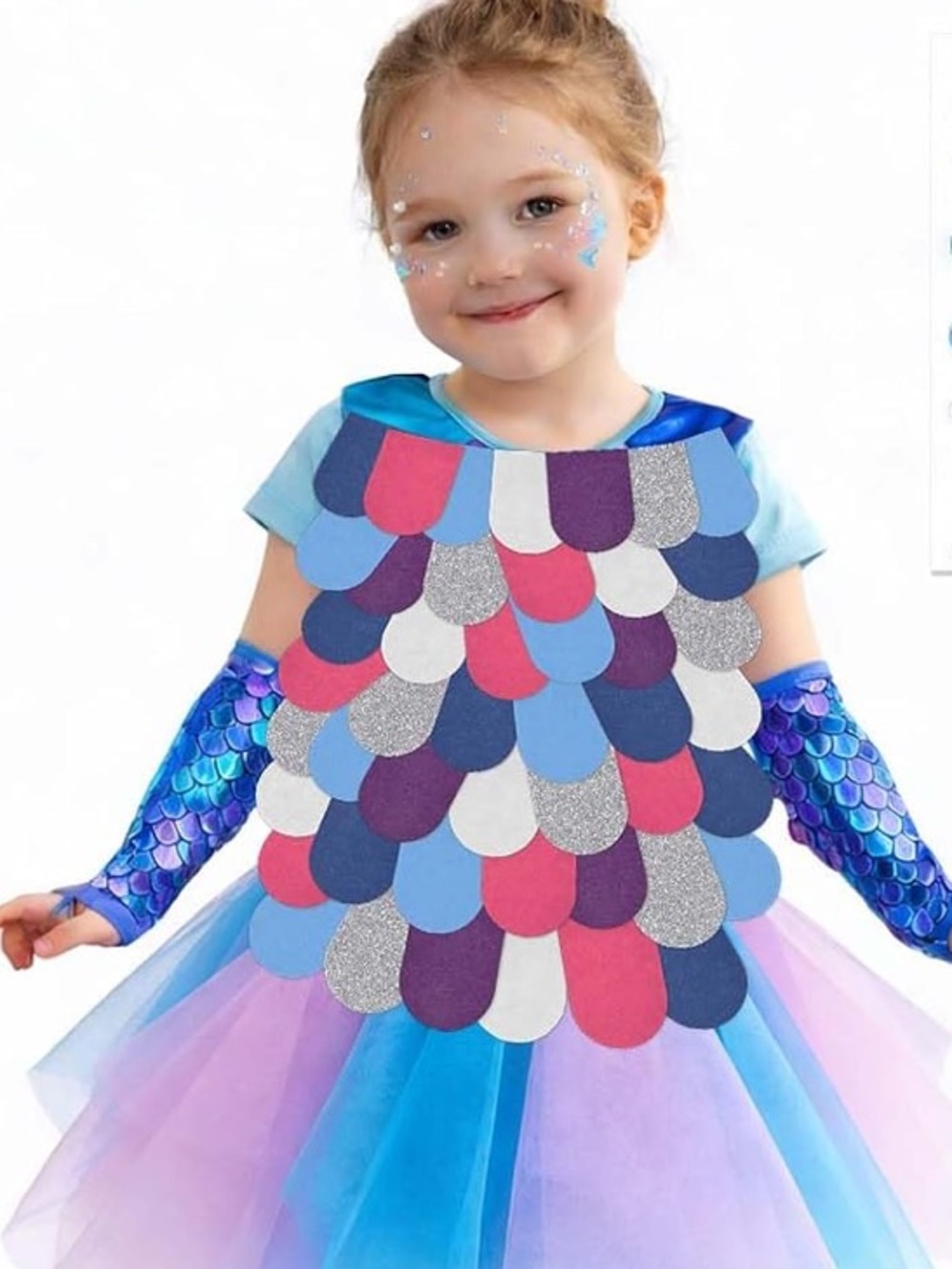 NWT Rainbow Fish Mermaid Scales for DIY Costume